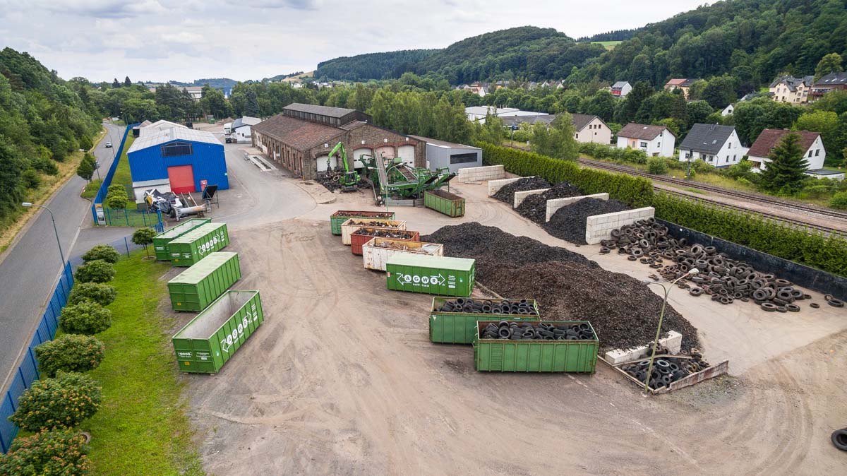 AGWR Grundstück - Recyclehof - Altreifen